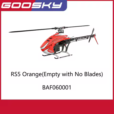 RC Helicopter Kit Goosky RS5 Rc Helicopter Legend 6CH 3D Flybarless Direct Drive Brushless Motor 550