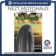 TIMSUN TS100 70/90-17 80/90-17 TAYAR BATA BUNGA TT100 READY STOCK TAYAR BATA LC135 V8 Y15 Y16 RS150 