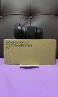 全新一樣 全套有盒 Sigma Contemporary 20-200 20-200mm DG Sony E Mount 最新款