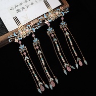 Original Retro Hair Accessories Chinese Ancient Court Blue Accessories
