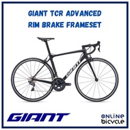 Giant TCR Advanced (2021) Carbon Black (Size S , XS) Rim Brake Frameset ONLY for Road Bike for Road Cycling Brand New