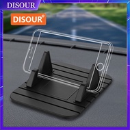 DISOUR Car Rubber Holder Non-Slip Stand Mount For Mobile Phone Silicone Car Phone Holder GPS Holder Mount Bracket For mobile Phone