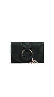 See by Chloe Women's Hana Small Wallet, Black, One Size