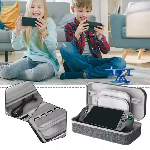 Game Console Storage Bag for ROG XBOX Ally X Anti-Drop Gaming Accessories for ROG XBOX Ally EVA Carr