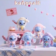 KANGNAI 1/6pcs Stitch Plush Pendant, Eat Something Before Sleep Series Vinyl Box, Cartoon Stitch Box