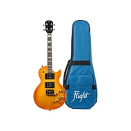 Flight Ukulele Flight Rock Series Electric Ukulele (4 Strings Guitar) Centurion Vintage Burst FUR-CT