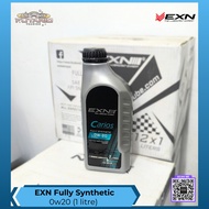 EXN LUBE Engine Oil - 0w20 (1 Litre) - Fully Synthetic Engine Oil - Passenger Car
