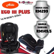 ALDO EGO 3 PLUS CARSEAT RM150 MYCRS INSENTIF