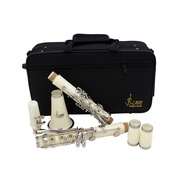 SLADE Clarinet Bb 17 Keys 6 Rings Clarinet Blackwinds White Clarinetto Portable Clarinet Professiona