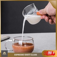 Espresso Shot Glass Measuring Cup Coffee Measuring Cup double Shot Espresso