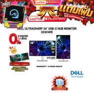 [ผ่อน 0% 10 ด.]DELL ULTRASHARP 24" USB-C HUB MONITOR U2424HE (IPS/120HZ)/ประกัน 3 Years
