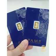 YHH PAMP Fortuna Gold Minted Bar - 1g 999.9