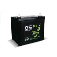 แบต GS รุ่น Q-85 Start-Stop GS Battery Q85 (95D23L) แบตเตอรี่รถยนต์ GS แห้งพร้อมใช้ แบต GS Q85 แบต 7