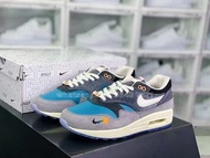 Kasina x Nike Air Max 1系列聯名氣墊跑鞋｜顏色 深灰｜ 藍｜ 白 ｜尺碼 36 36.5 37.5 38 38.5 39 40 40.5 41 42 42.5 43 44 44.