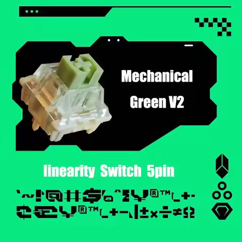 Lumia Mechanical Green V2 Switch Mechanical Keyboard Custom Linear Switches Matcha 47g 5 Pin GPL205G