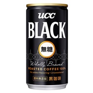 ucc 無糖咖啡飲料  185g  30罐