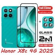 Honor X8c 4G 2025 Screen Protector Transparent Full Cover Film For HonorX8c HonorX8C X8 X8b X8a a b 