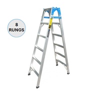 EVERLAST A-I FRAME DUAL PURPOSE LADDER 8" RUNGS (120KG)