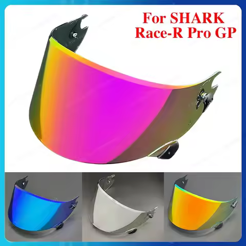 Aeron GP Motorcycle Helmet Visor Lens For SHARK Race-R Pro GP Replace Anti-UV Dustproof Windshield H