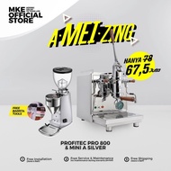 PROFITEC Pro 800  Bundling Mazzer Mini A Silver -  Promo A Mei Zing