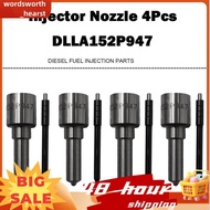 4PCS New DLLA152P947 Injector Nozzle for  Injector for  Navara D22 D40  2.5 95000-6250