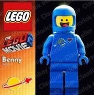 Lego minifigures  Classic Spaceman 經典藍色太空人 (雙面) 太空系列