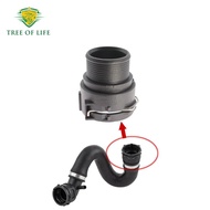 Engine Coolant Hose Connector Flange For AUDI A4 S4 A5 S5 Q7 A8 S8 A6 S6 A7 3.0 3.2 4.2 2.0 3B012229