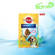 Pedigree Dental Stix Dentastix Medium Dog Chew Stick Treats  98G