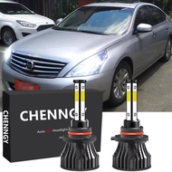 สำหรับ Nissan Teana (J32) ปี2008-2012 (ไฟหน้า)-หลอดไฟหน้า LED 6000K 12V-32V Bright White จำนวน2