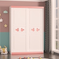Bedroom Home Storage Wardrobe Kids Cupboard Baby Wardrobe 2 Door Wardrobe Sliding Door Simple Assemb