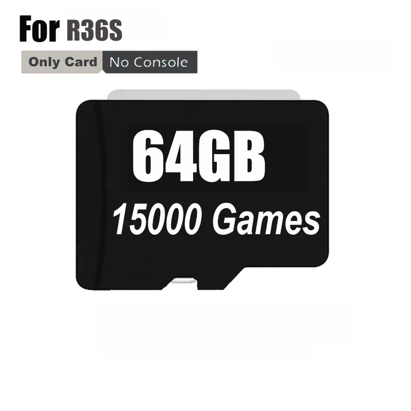 TF Game Card For R36S Memory Card High Speed Plug&Play PSP PS1 N64 GBA GBC SFC 256G 58000+ Retro Gam