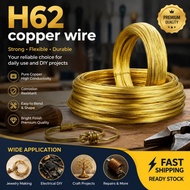 Brass wire brass wire H62 copper brass rod bare copper wire, round fine round rod solid copper strip