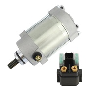 Electrical Starter Motor And Relay For YAMAHA FJR1300A FJR1300AS FJR1300AE FJR1300D-AS FJR1300D-AE R