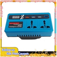 【D&F】Smart 220V Battery Inverter DC to AC 18-21V with USB/TYPE-C Port for  Outdoor Adventures