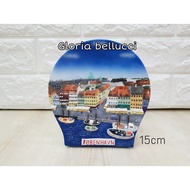 Tax SOUVENIR Country Plate DENMARK KOBENHAVN