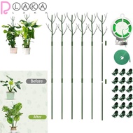 LAKAMIER Plant Support Pile Stand, 43.3" Plastic Plant Support Stakes,  Detachable Plants Support Plant Climbing Frame Outdoor Indoor