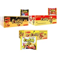 AMMYFOOD - Box of 24 packs/ HALF BOX OF 12 PACKAGES of siukay noodles with seafood/beef flavor