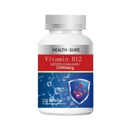 Original imported mecobalamin folic acid maintenance damage美国原装进口甲钴胺叶酸养护损伤120粒营养神经含量维生素b126.16fc