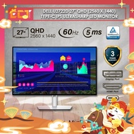Dell U2722D 27" QHD (2560 x 1440) Type-C IPS UltraSharp LED Monitor