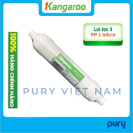Bộ lõi lọc 123 Kangaroo - Lõi đúc - Dùng cho máy KG100HK / KG10A6 / KG10A5/ KG10A4 / KG61A3