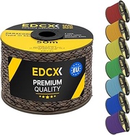 EDCX 4mm Nylon Paracord 550 50m (165 feet) - Type III, 100% Nylon Rope, 7 Strand Rope, 4mm Nylon Rop