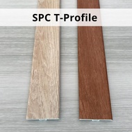 SPC T Profile / Flooring Accessories / Aksesori Lantai / Profil T SPC Floor Vinyl 3mm 4mm 5mm