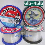 Fisherman Leader fisherman line 1/6lbs tali tangsi fisherman nylon fishing line