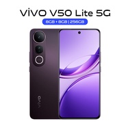 Vivo V50 Lite 5G terbaru 2025 POLED 2.5D Flat Screen AI Erase 2.0 Sony IMX882 90W FlashCharge