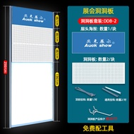 Detachable Hole Board Display Stand Exhibition Shelf Layer Board Booth Construction Display Rack Sup
