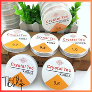Tali Karet Kenur Elastis Bening / Benang Karet Gelang Kalung Senar Manik Motte Payet DIY