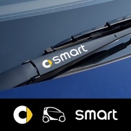 4PCS Car Window Wiper Sticker Decor Decal Vinyl Cover Auto Accessories For Smart Eq Fortwo Forfour 4