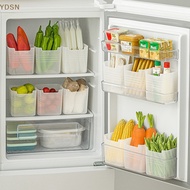 [YDSN]  3/6/9Pcs Fridge Storage Box Food Fresh Refrigerator Door Organizer Bins Shelf Basket Fruit Spice Food Container Box Kitchen Case  RT