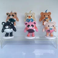 6 man Doll Games Gacha Diy 's 6 Egg Dolls Mini Games Cute Capsule Toys diy Children's Gifts Toys Egg