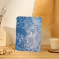 Blue Feather iPad Case,iPad Air Case For 13"/11"iPad Pro 2024,13"iPad Air 6 Case,iPad mini 6 Case,10